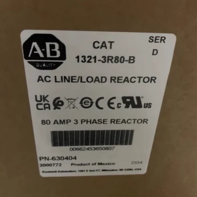 Allen-Bradley 1321-3R80-B AC LINE LOAD REACTOR