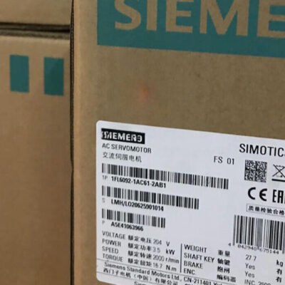 SIEMENS 1FL6092-1AC61-2AB1 SERVOMOTOR