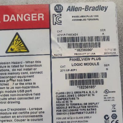 Allen-Bradley 2711P-RDT10C Color Touch Display Module