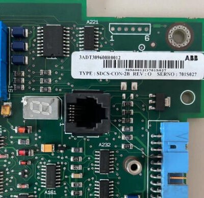 ABB 3ADT309600R0012 SDCS-CON-2B CONTROL BOARD