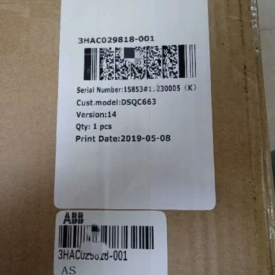 ABB 3HAC029818-001 Robot servo drive unit