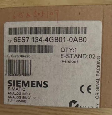 SIEMENS 6ES7134-4GB01-0AB0 ANALOG INPUT MODULE