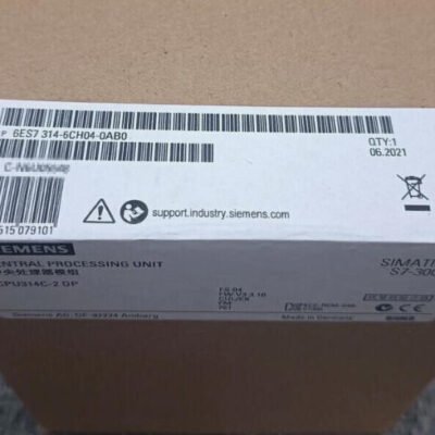 SIEMENS CENTRAL PROCESSING UNIT 6ES7314-6CH04-0AB0