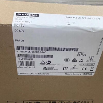SIEMENS power supply 6ES7405-0KR02-0AA0