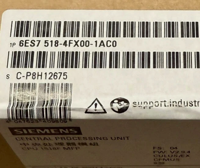 6ES7518-4FX00-1AC0 SIMATIC S7-1500F, CPU Bundle 1 6ES7518-4FX00-1AC0 SIMATIC S7-1500F, CPU Bundle