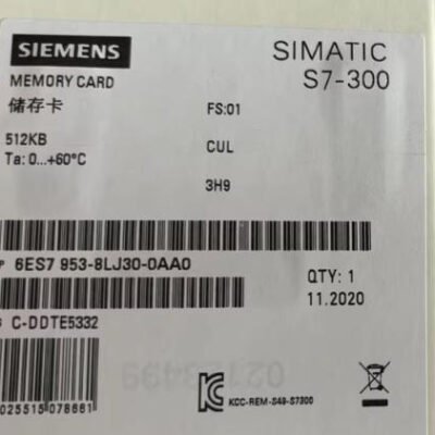SIEMENS memory Card 6ES7953-8LJ30-0AA0