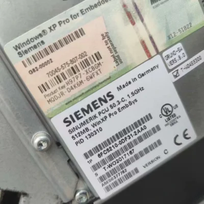 6FC5210-0DF31-2AA0 SINUMERIK PCU 50.3-C Komputer przemys艂owy CM370