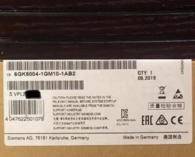 SIEMENS unmanaged Industrial Ethernet Switch 6GK5004-1GM10-1AB2