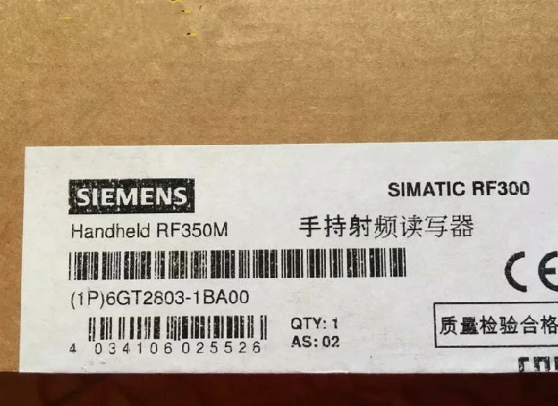 6GT2803-1BA00 Siemens SIMATIC RF300 Mobile Handheld Terminal 1 6GT2803-1BA00 Siemens SIMATIC RF300 Mobile Handheld Terminal