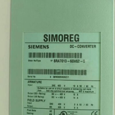 SIEMENS 6RA7013-6DV62-0 SIMOREG DC Master Converter