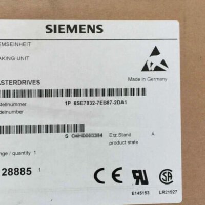 SIEMENS braking unit 6SE7032-7EB87-2DA1