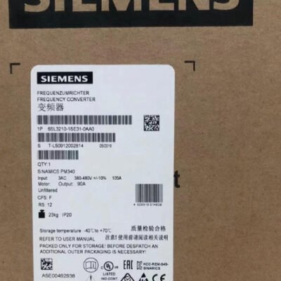 SIEMENS 6SL3210-1SE31-0AA0 Servo Drive