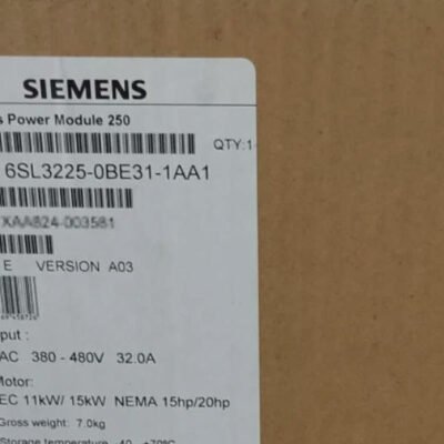 SIEMENS SINAMICS G120 POWER MODULE 6SL3225-0BE31-1AA1