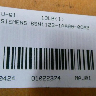 SIEMENS 6SN1123-1AA00-0CA2 Power Module