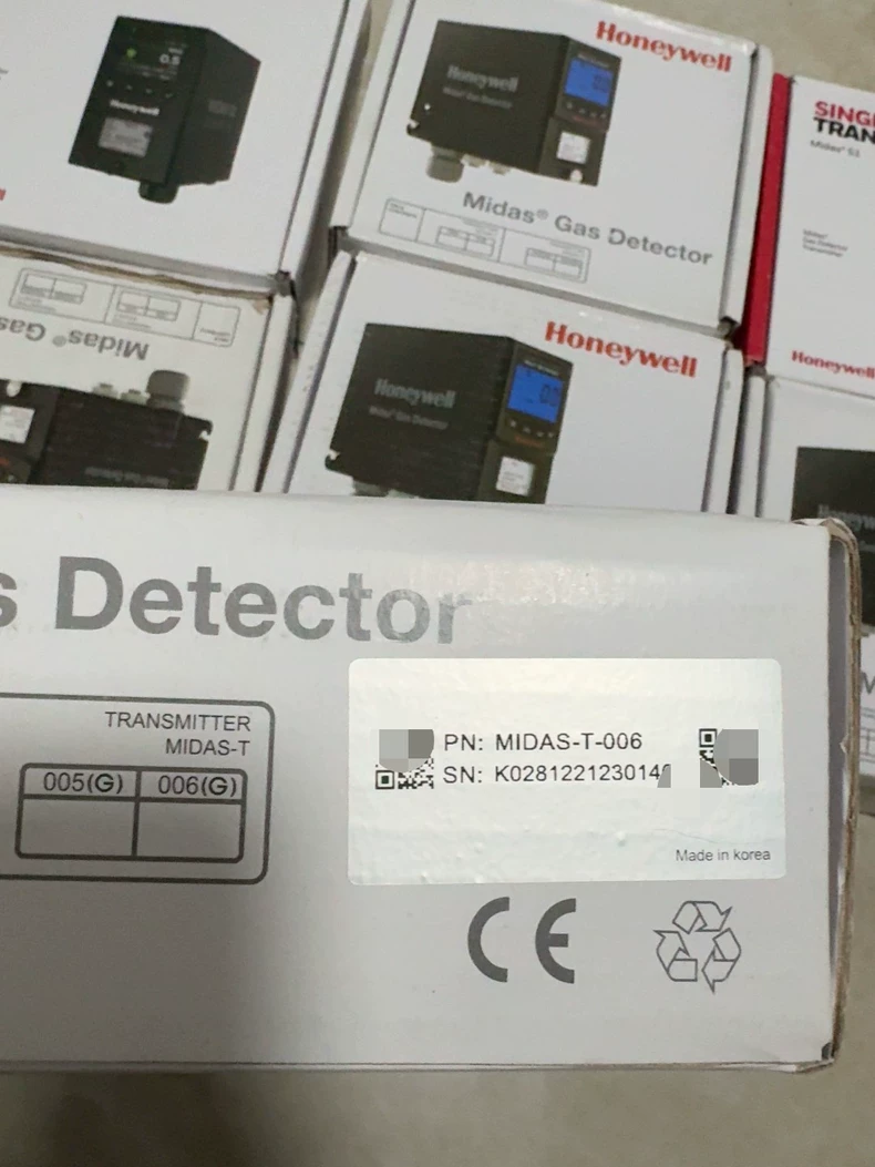 Honeywell MIDAS-T-006G Gas Detector