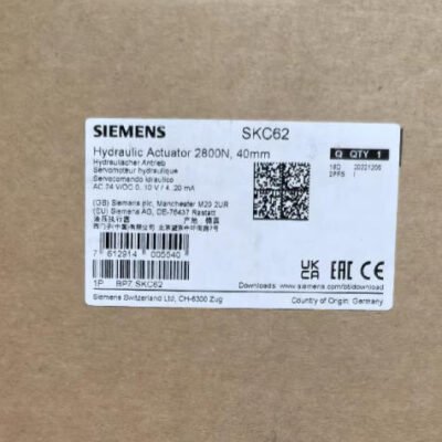 Siemens hydraulic actuator SKC62