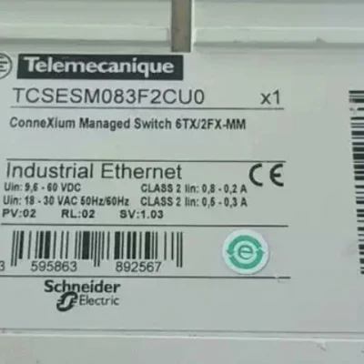 Schneider TCSESM243F2CU 0Managed Switch Ethernet TCP/IP Multimode