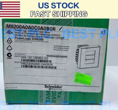 Home 29 SCHNEIDER ELECTRIC ION6200 ION 6200 POWERLOGIC POWER METER SQUARE D M620BA0A00