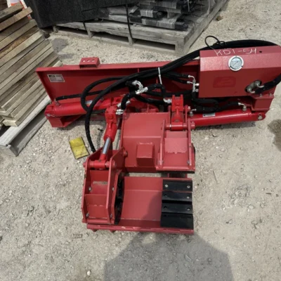 skid steer post puller Setter New Handy Attachments Hydraulic Rotating Clamp Cat