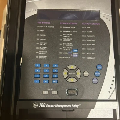 GENERAL ELECTRIC MULTILIN Feeder Management Relay 760 GE 760 P5 G5 S5 HI A20 R E