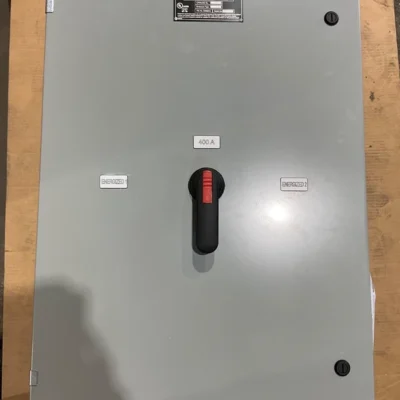 NEW EXCO MTS-400A-OT-N3R MANUAL TRANSFER SWITCH 400A 3P4W 600V 2x SOURCE 1x LOAD