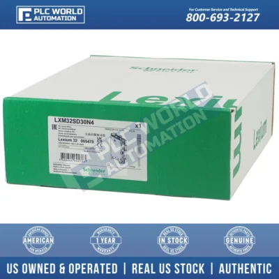 LXM32SD30N4 Schneider Lexium 32 Servo Drive, New, FREE UPS 2 Day Dlvry & 2Yr Wty