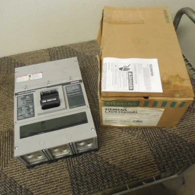 SIEMENS LXD63S600AL BREAKER LD I-T-E MOLDED CASE SWITCH 600A 600 A AMPS 600V 3P
