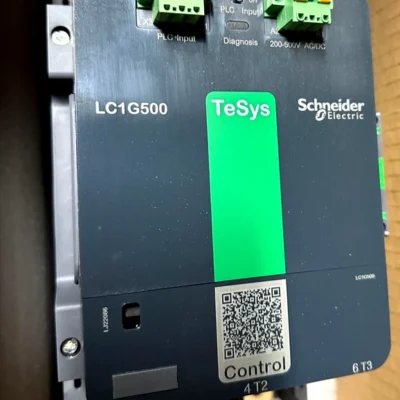 SCHNEIDER LC1G500LSEA CONTACTOR, 500A, 200-500V AC/DC COIL, AC-3, 1NO+1NC (NEW)