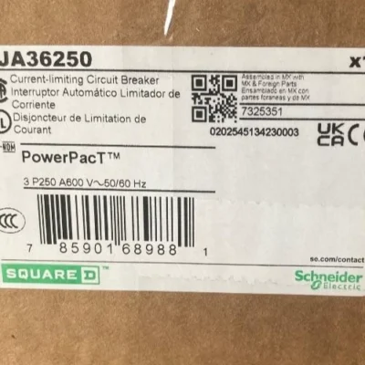 *New Factory Sealed SQUARE D PowerPact JJA36250 250A CIRCUIT BREAKER SCHNEIDER