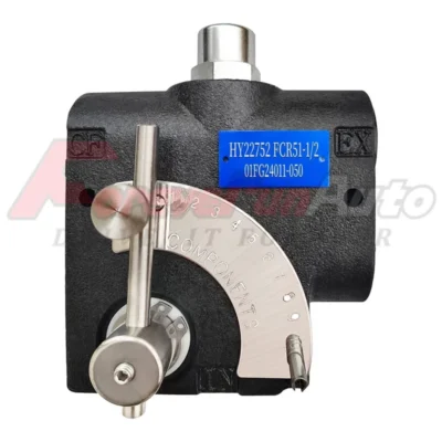 Hydraulic Adjustable Variable Flow Control Valve w/ Relief for FCR51-1/2 1/2”NPT