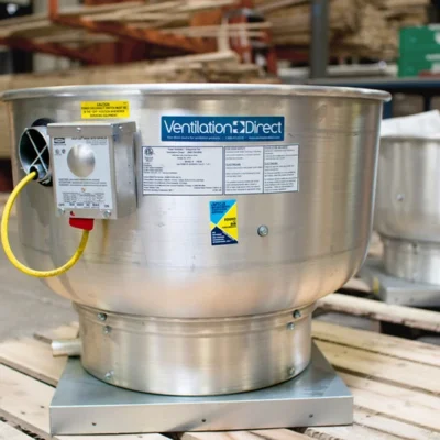 Commercial Kitchen Exhaust Fan-3000CFM. Premium Efficiency w/ Speed Control 1PH