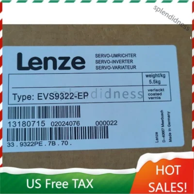 New Sealed Lenze EVS9322-EP Servo Inverter Free Shipping EVS9322 EP
