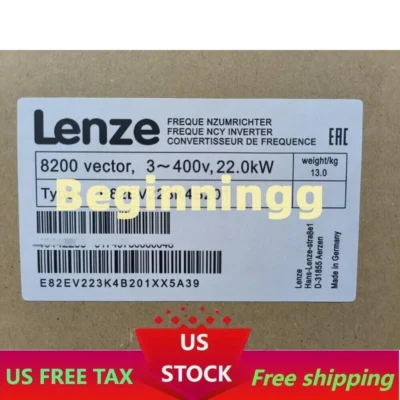 E82EV223K4B201 NEW LENZE E82EV223_4B201 Inverter 8200 vector 22.0kW