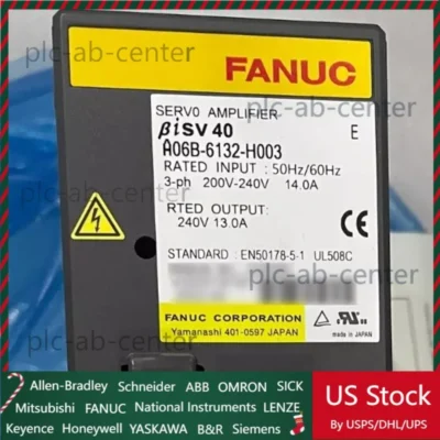 FANUC A06B-6132-H003 Servo Drive A06B6132H003 New Fast Shipping