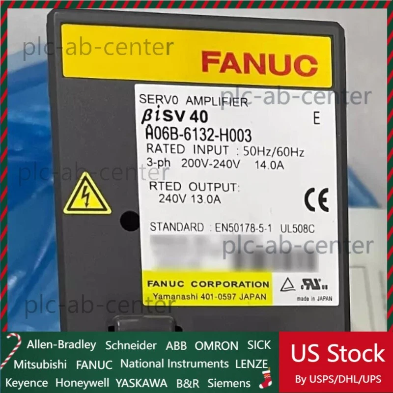 FANUC A06B-6132-H003 Servo Drive A06B6132H003 New Fast Shipping 1 FANUC A06B-6132-H003 Servo Drive A06B6132H003 New Fast Shipping