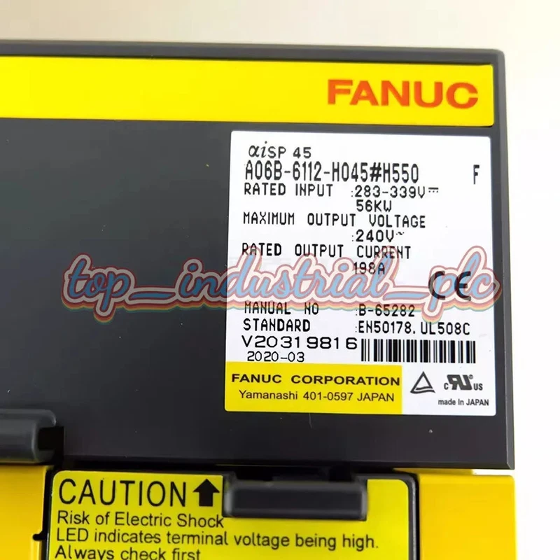 New FANUC A06B-6112-H045#H550 Servo Drive A06B6112H045#H550 DHL Expedited Ship 1 New FANUC A06B-6112-H045#H550 Servo Drive A06B6112H045#H550 DHL Expedited Ship
