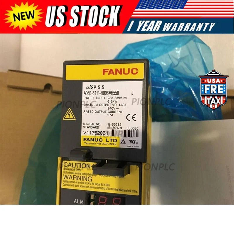 New FANUC A06B-6111-H006#H550 Servo Driver A06B6111H006H550 Expedited Ship 1 New FANUC A06B-6111-H006#H550 Servo Driver A06B6111H006H550 Expedited Ship