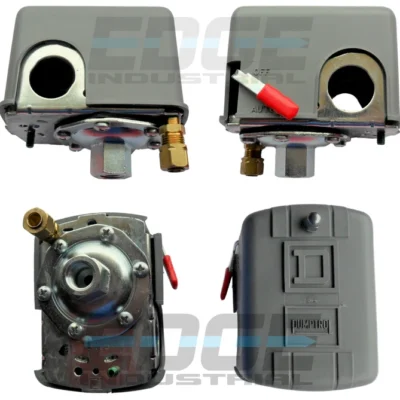 SquareD 135-175 PSI Air Compressor Pressure Switch Control Valve 9013FHG42J59M1X