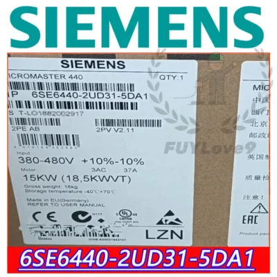 high quality Siemens 6SE6440-2UD31-5DA1 6SE6 440-2UD31-5DA1 Brand New, inverter