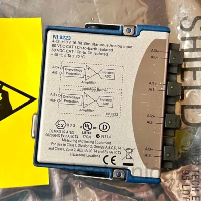 National Instruments NI-9223 C-series 4-Channel Analog Voltage Input cDAQ Module