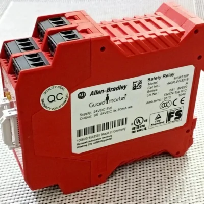 New NOB Allen Bradley 440R-W23219 Ser A MSR310P GuardMaster Safety Relay 24VDC