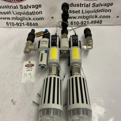 Festo MS6-SV-1/2-E-10V24-AD1 Pneumatic Soft Start / Quick Exhaust Control Valve