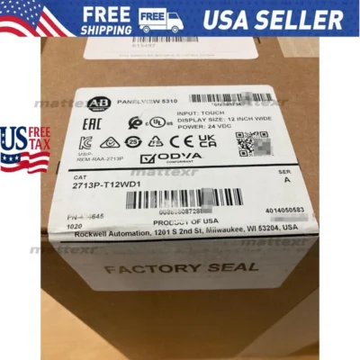 New AB 2713P-T12WD1 Sealing PanelView 5310 2713PT12WD1 Fast Shipping
