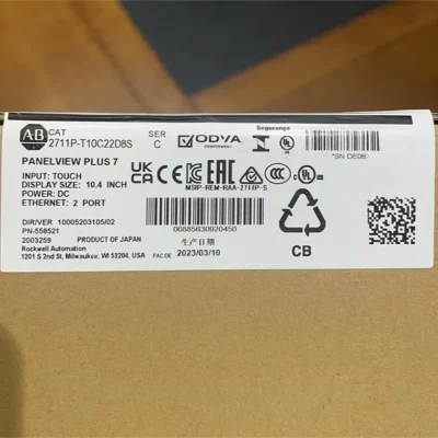 New Allen Bradley 2711P-T10C22D8S PanelView Plus 7 Standard Terminal TouchScreen