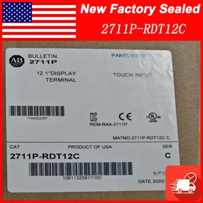 NEW SEALED ALLEN BRADLEY 2711P-RDT12C PanelView Plus Display Module 2711P-RDT12C