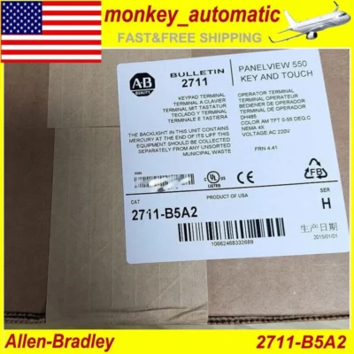 Allen-Bradley 2711-B5A2 Operator Interface Bulletin 2711 Panelview 550 New NIB