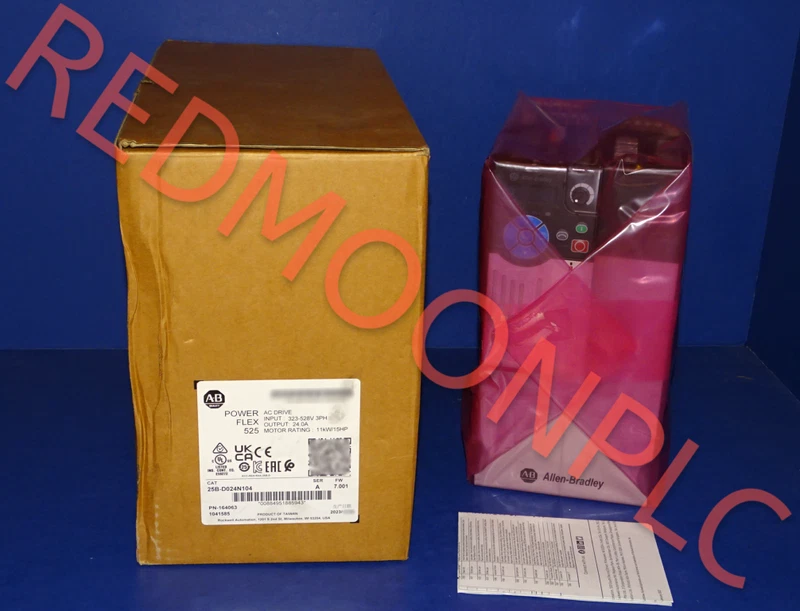2023-2025 ORIGINAL BOX Allen Bradley 25B-D024N104 /A PowerFlex 525 AC Drive 15HP 1 2023-2025 ORIGINAL BOX Allen Bradley 25B-D024N104 /A PowerFlex 525 AC Drive 15HP