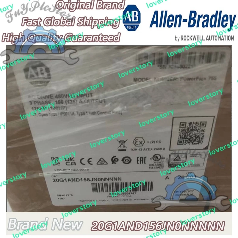 20G1AND156JN0NNNNN AB PowerFlex 755 AC Drive Brand New in stock Fast Free Ship 1 20G1AND156JN0NNNNN AB PowerFlex 755 AC Drive Brand New in stock Fast Free Ship