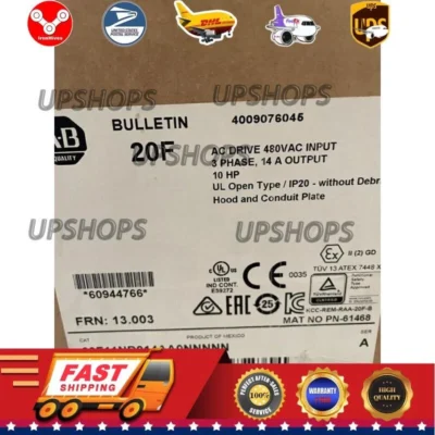 NEW AB 20F11ND014AA0NNNNN 14A 460V 10HP PowerFlex 753 Fast Shipping