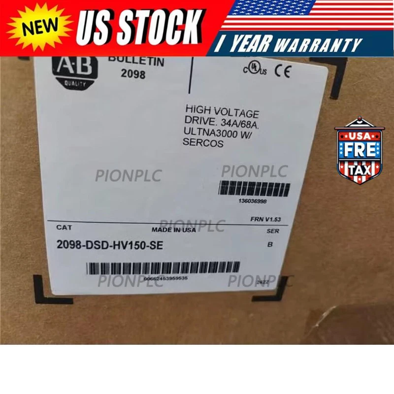 2098-DSD-HV150-SE Servo Drive Ultra 3000 15kW 2098DSDHV150SE AB NEW 1 2098-DSD-HV150-SE Servo Drive Ultra 3000 15kW 2098DSDHV150SE AB NEW